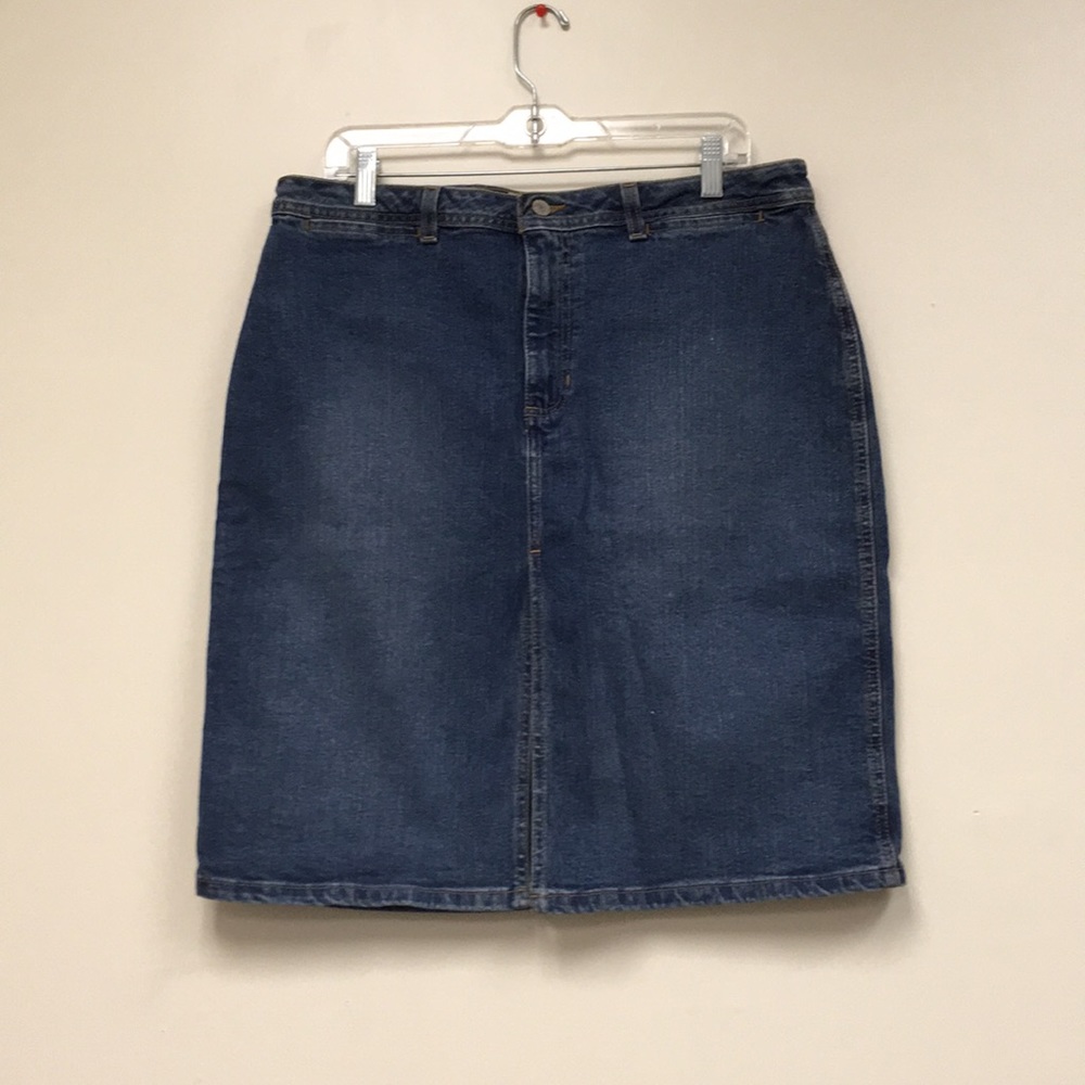 Old Navy Stretch Jean Skirt